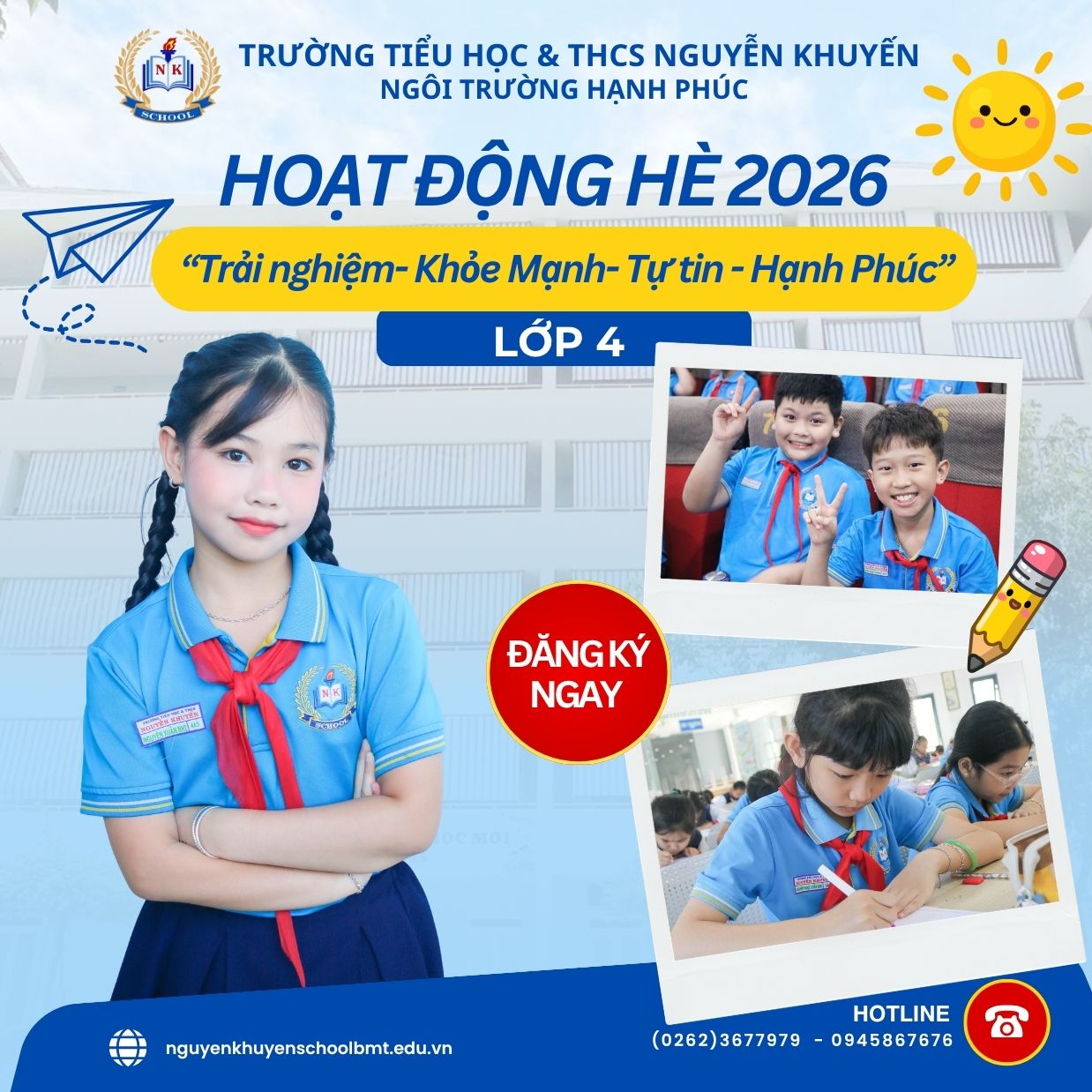 HOẠT ĐỘNG HÈ LỚP 4 NĂM HỌC 2026 - 2027